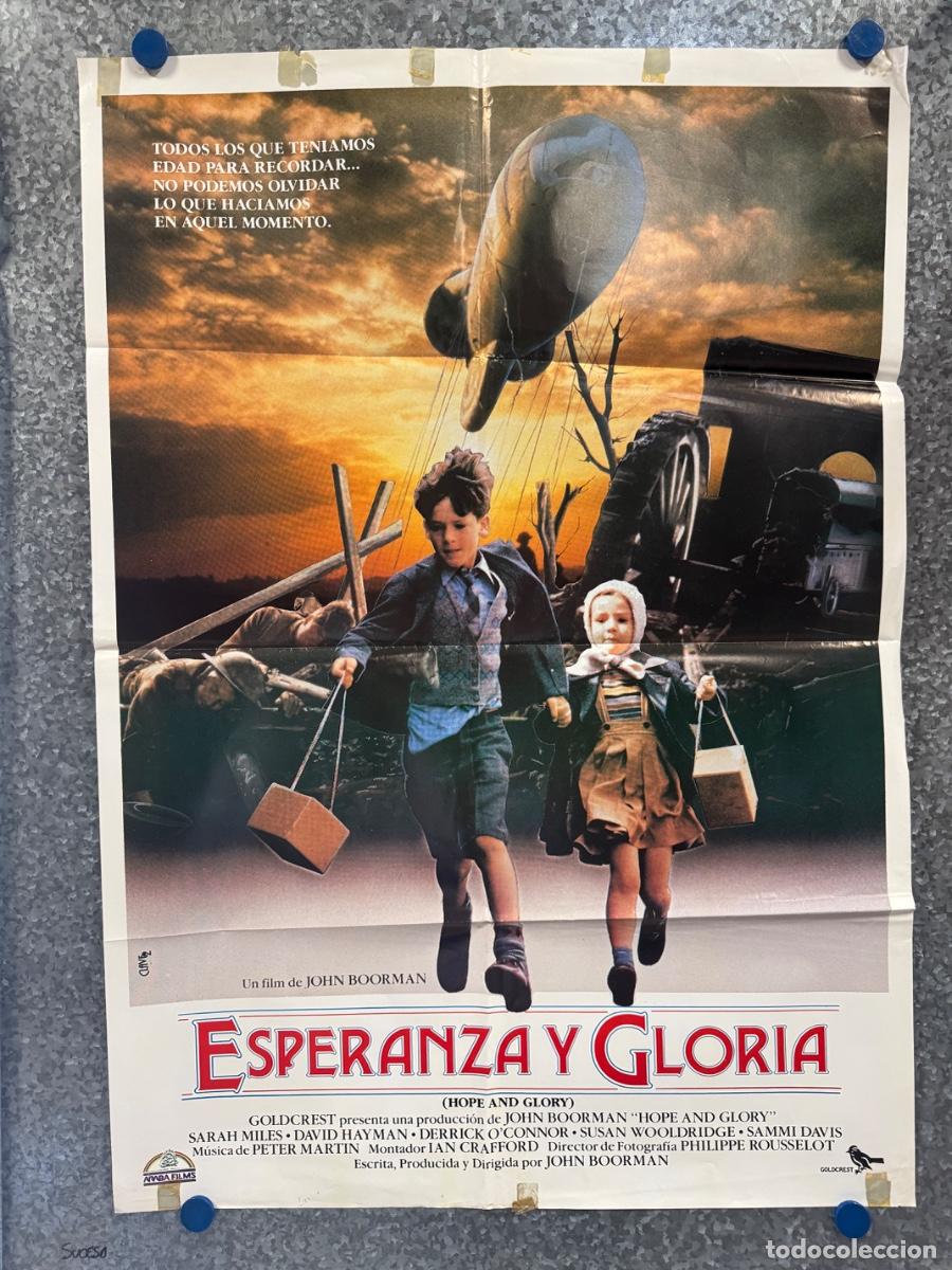 Cine: Esperanza y gloria, Sarah Miles , David Hayman, POSTER ORIGINAL