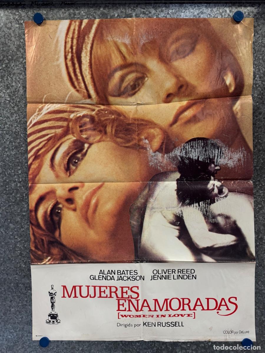 Cine: Mujeres enamoradas, Alan Bates , Oliver Reed, POSTER ORIGINAL
