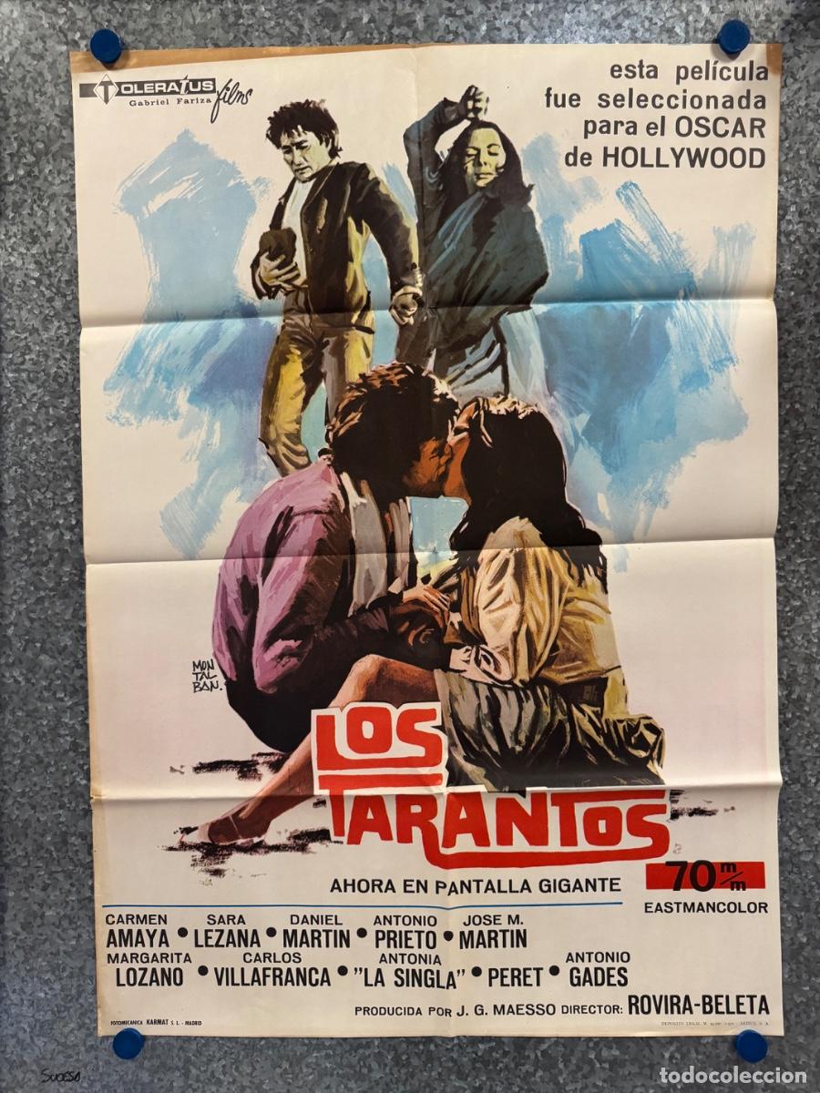 Cine: Los tarantos, Carmen Amaya , Sara Lezana, A&ntilde;o 1971, POSTER ORIGINAL