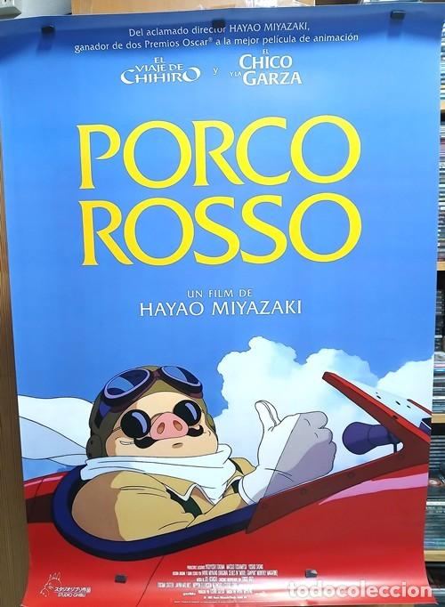 Cine: Porco Rosso. P&oacute;ster original (100x70)