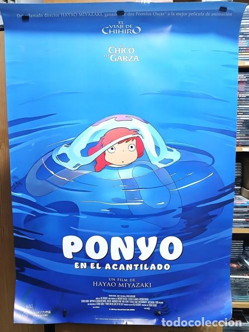 Cine: Ponyo en el acantilado. P&oacute;ster original (100x70)