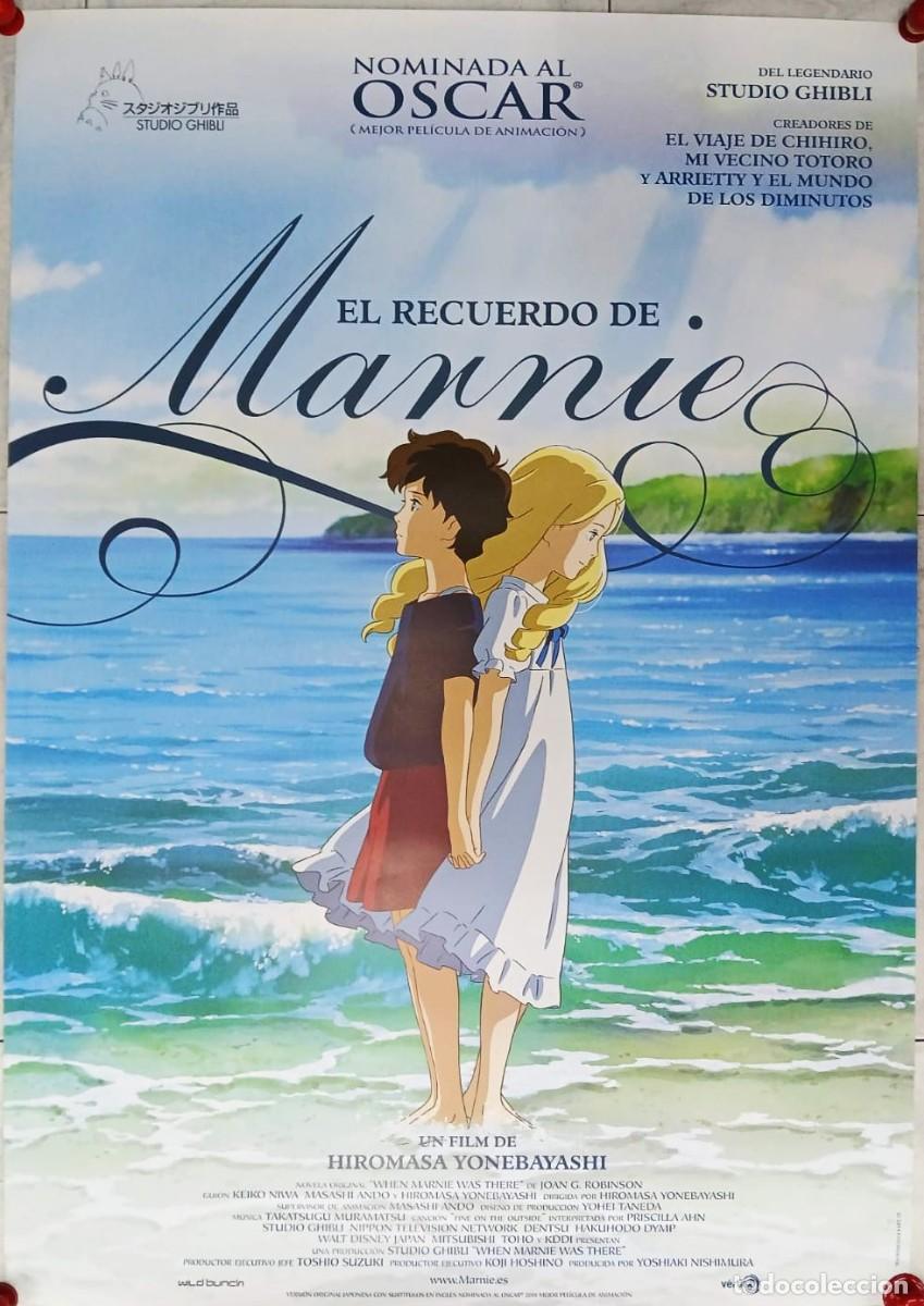 Cine: El recuerdo de Marnie. Poster original (100x70 cm aprox)