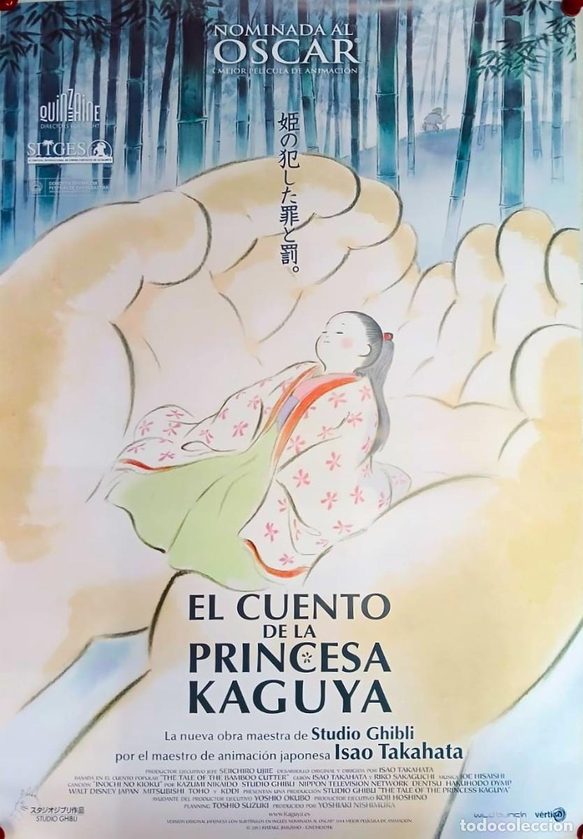 Cinema: El cuento de la princesa Kaguya. Poster original ( 100x70 cm aprox)
