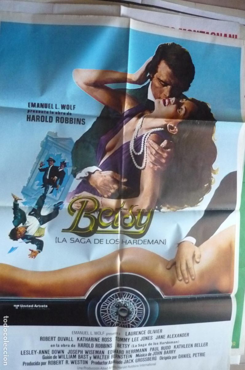Cine: cartel cine pelicula 1 x 7o betsy