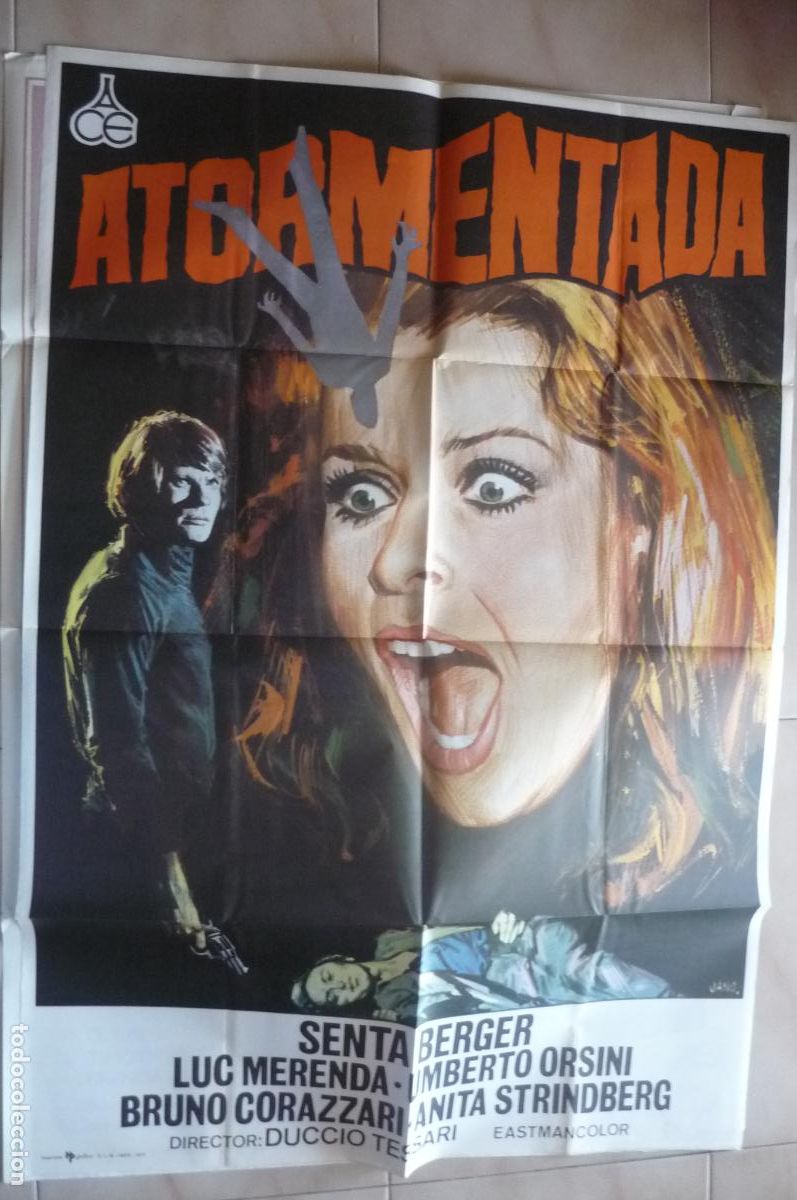 Cine: cartel cine 1 x 7o atormentada senta berger