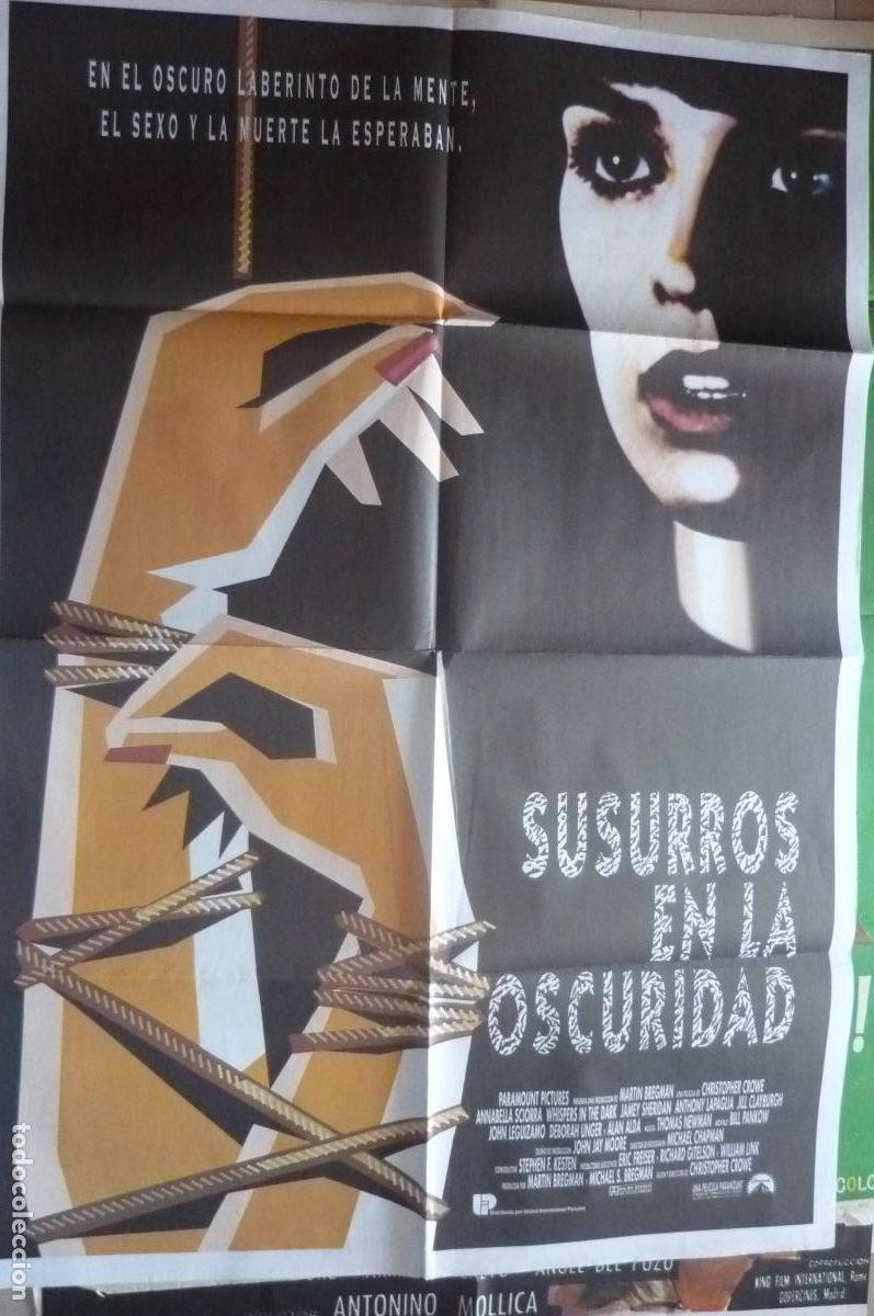 Cine: cartel cine 1 x 7o susurros en la oscuridad