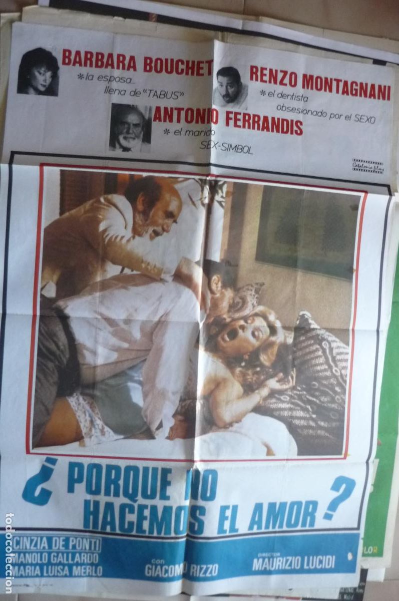 Cine: cartel cine 1 x 7o &iquest;Porque no hacemos el amor? Antonio Ferrandis