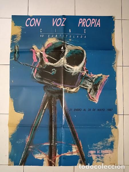 Cine: SMP 2349 CON VOZ PROPIA CICLO ERIC ROHMER 1987 POSTER ORIGINAL ESTRENO 70X100 B