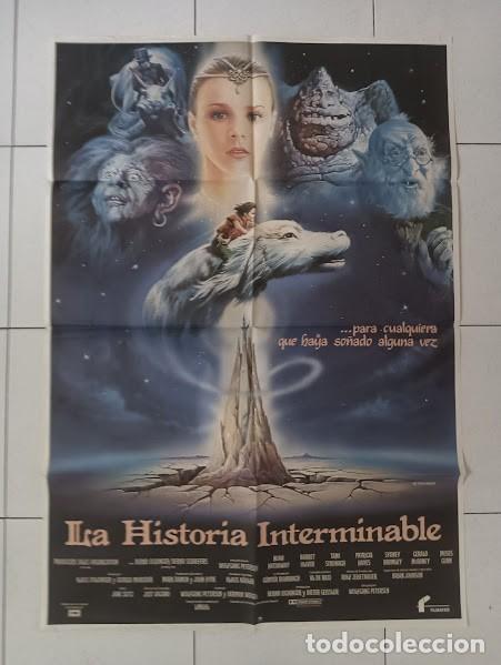 Cinema: SMP 2359 LA HISTORIA INTERMINABLE FANTASIA CASARO POSTER ORIGINAL 70X100 ESTRENO
