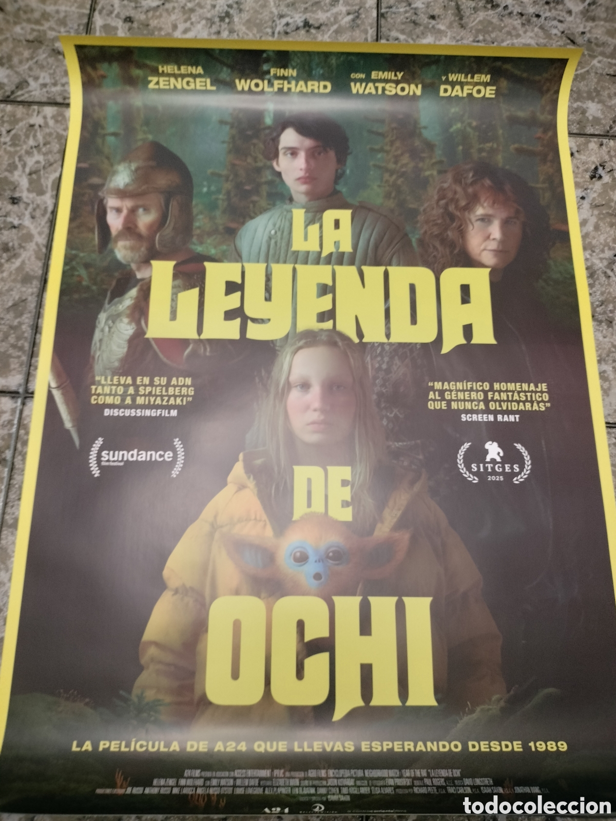 Cine: Poster Original La Leyenda de Ochi 100x70