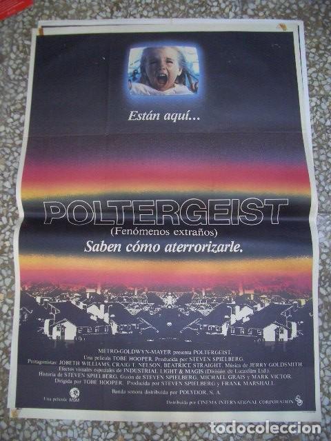 Cinema: P&oacute;ster original de cine 70x100xm POLTERGEIST