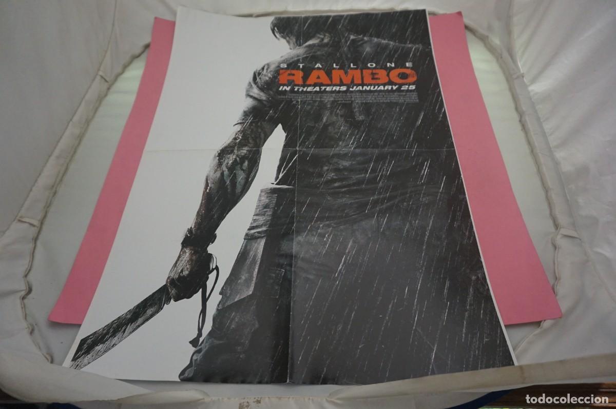 Cin&eacute;ma: C9 - DOBLE POSTER DE CINE DE 57 X 41 CM. - RAMBO / THE GOLDEN COMPASS