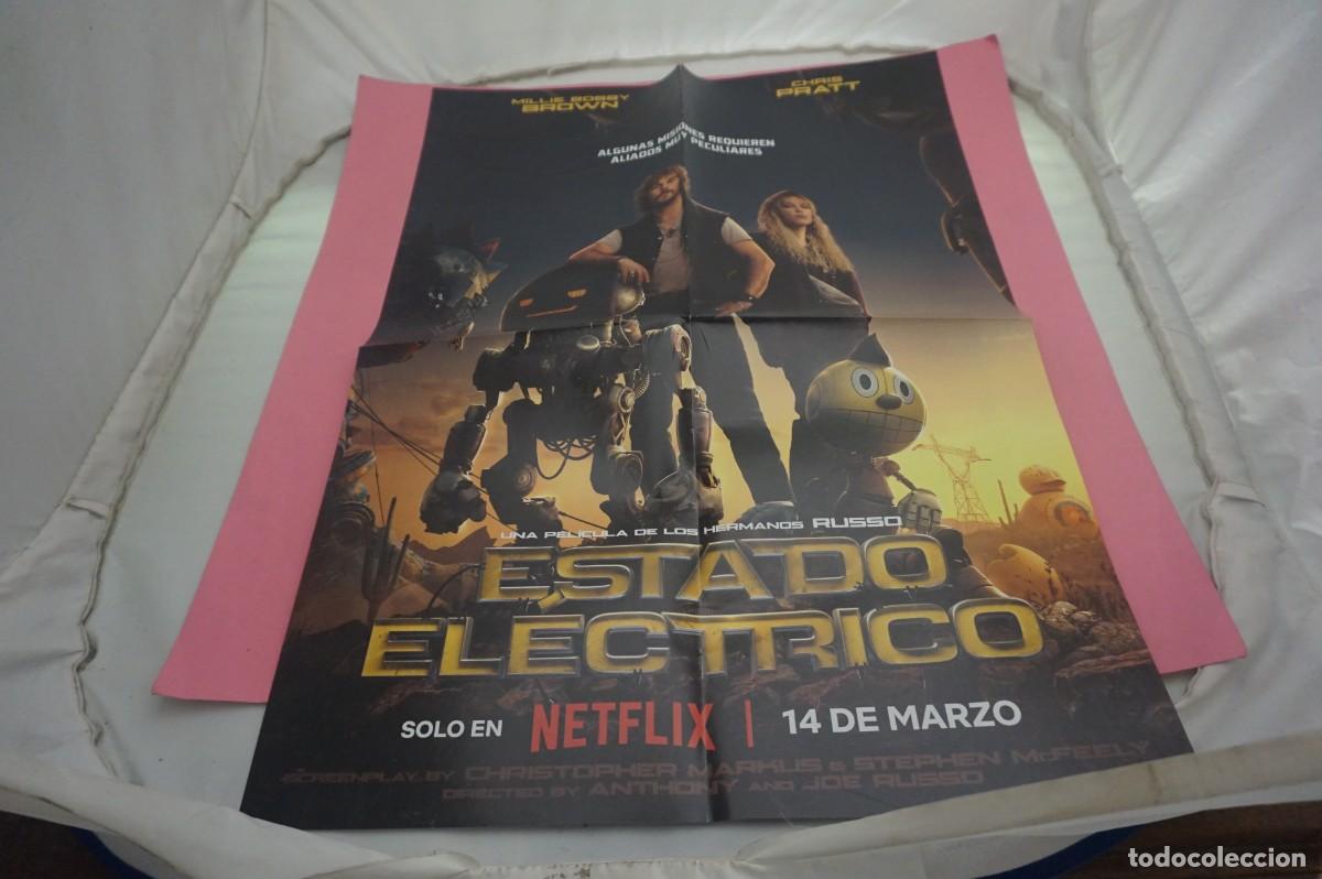 Cin&eacute;ma: C10 - DOBLE POSTER DE CINE DE 57 X 41 CM. - ESTADO ELECTRICO / MICKEY 17