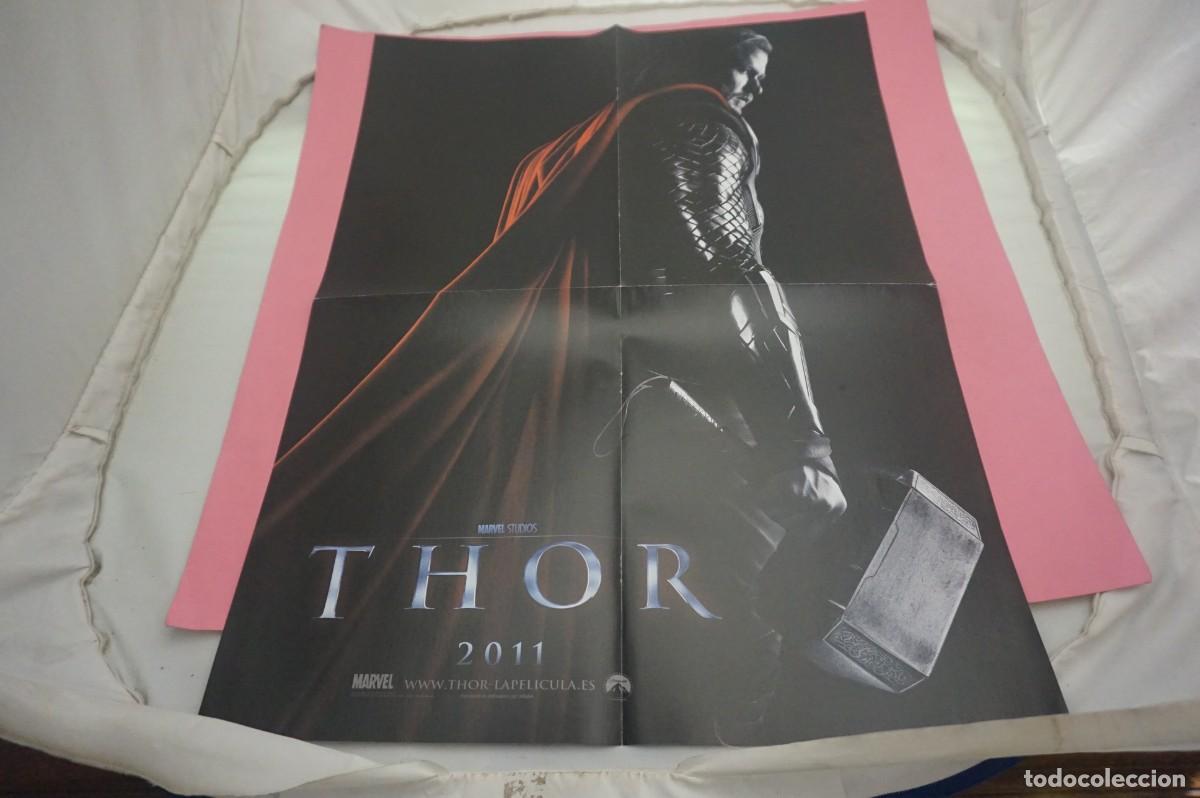 Cin&eacute;ma: C10 - DOBLE POSTER DE CINE DE 57 X 41 CM. - THOR 2011 / COWBOYS & ALIENS