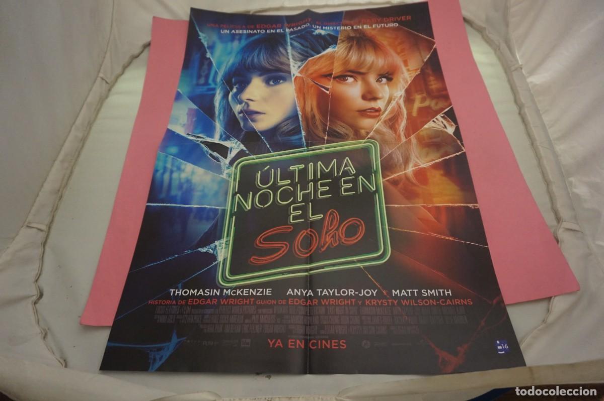 Cin&eacute;ma: C10 - DOBLE POSTER DE CINE DE 57 X 41 CM. - ULTIMA NOCHE EN EL SOLO / THE WITCHER