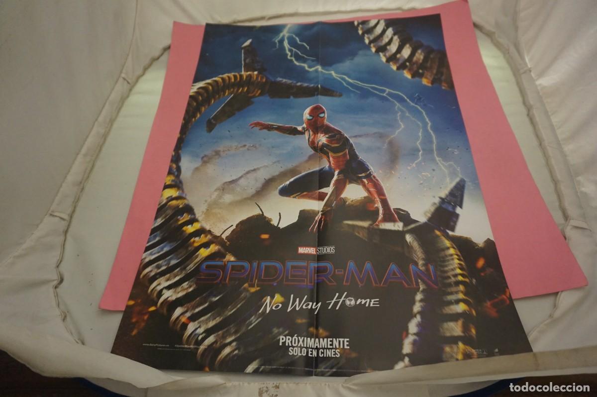 Kino: C10 - DOBLE POSTER DE CINE DE 57 X 41 CM. - SPIDER-MAN / CAZAFANTASMAS