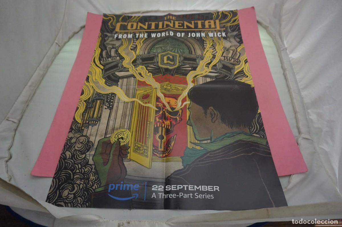 Cine: C10 - DOBLE POSTER DE CINE DE 57 X 41 CM. - THE CONTINENTAL JOHN WICK / YO SOY GROOT