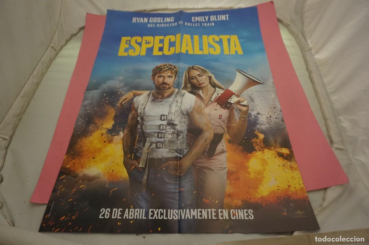 Cine: C10 - DOBLE POSTER DE CINE DE 57 X 41 CM. - EL ESPECIALISTA / GODZILLA KONG
