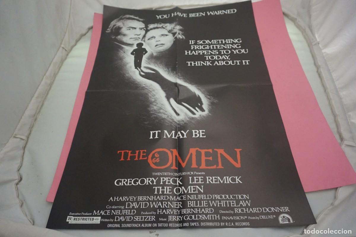Cine: C10 - DOBLE POSTER DE CINE DE 57 X 41 CM. - THE OMEN 666 / LOST