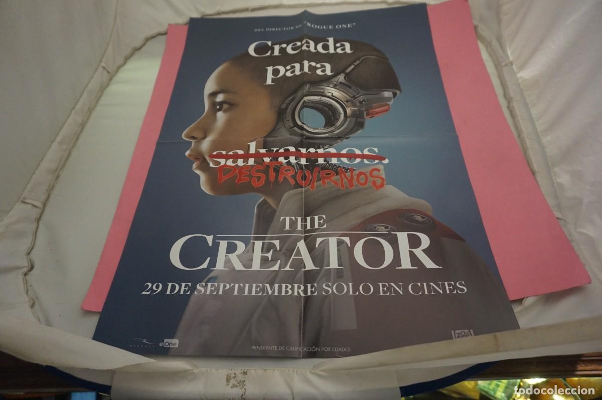 Cine: C10 - DOBLE POSTER DE CINE DE 57 X 41 CM. - THE CREATOR / EL EXORCISTA