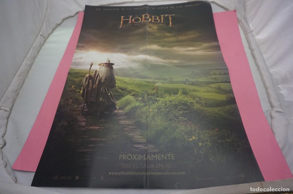 Cine: C10 - DOBLE POSTER DE CINE DE 57 X 41 CM. - EL HOBBIT / THE WALKING DEAD