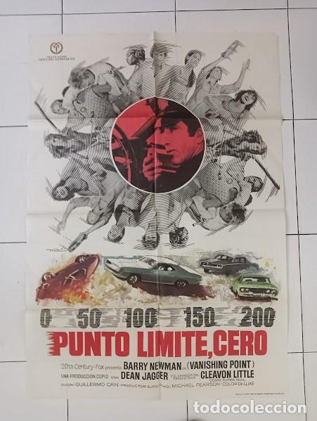 Cin&eacute;ma: VKD 2224 PUNTO LIMITE CERO Vanishing Point BARRY NEWMAN MAC POSTER ORIGINAL 70X100 ESTRENO