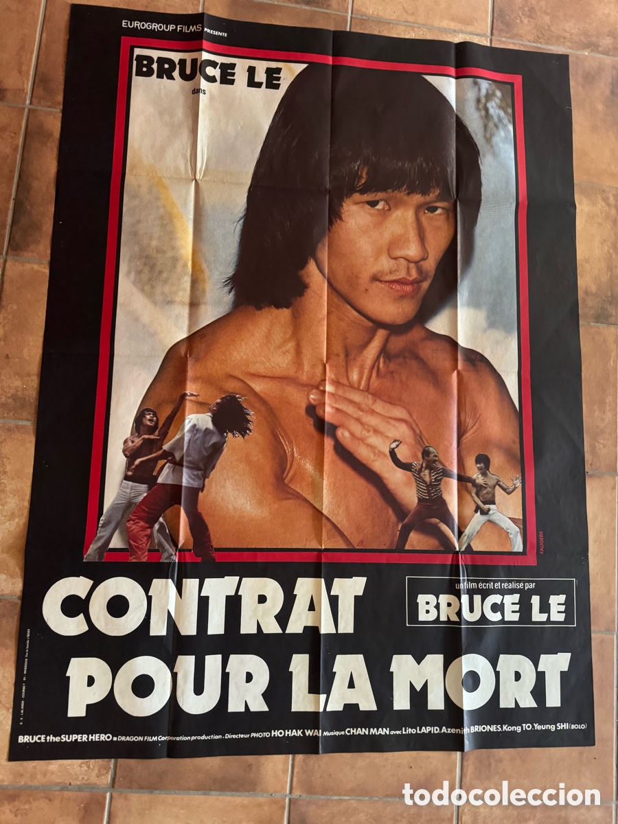 Cine: CONTRAT POUR LA MORT BRUCE LE POSTER ORIGINAL