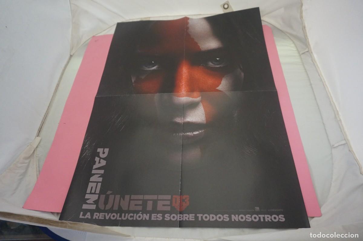 Cinema: C11 - DOBLE POSTER DE CINE DE 57 X 41 CM. - PANEM UNETE / LAS PRIEBAS CORREDOR LABERINTO