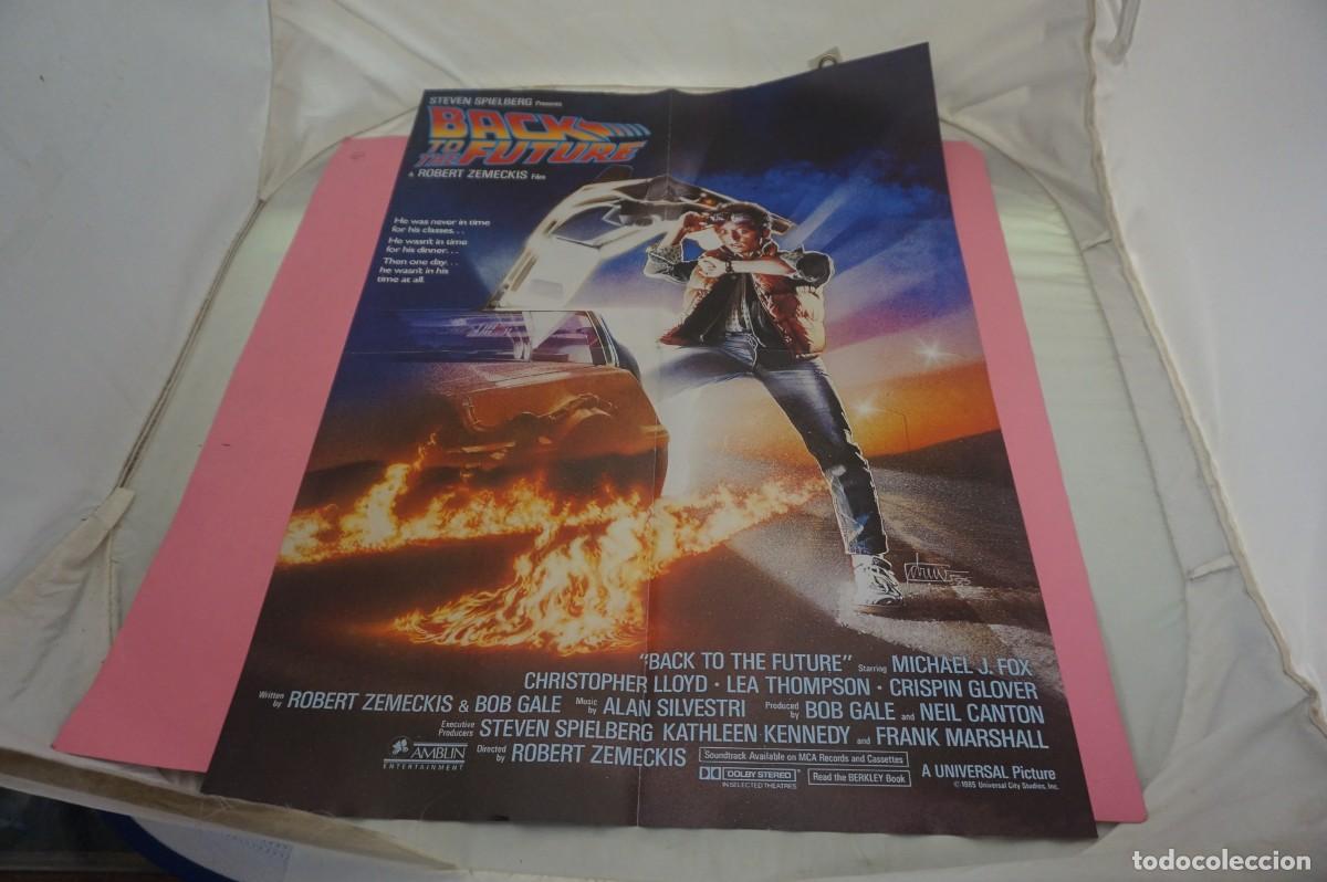 Kino: C11 - DOBLE POSTER DE CINE DE 57 X 41 CM. - REGRESO AL FUTURO / DOCTOR WHU