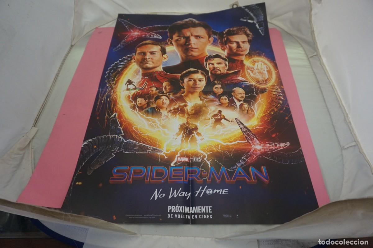 Cin&eacute;ma: C11 - DOBLE POSTER DE CINE DE 57 X 41 CM. - SPIDER-MAN NO WAY HOME / BLACK ADAM