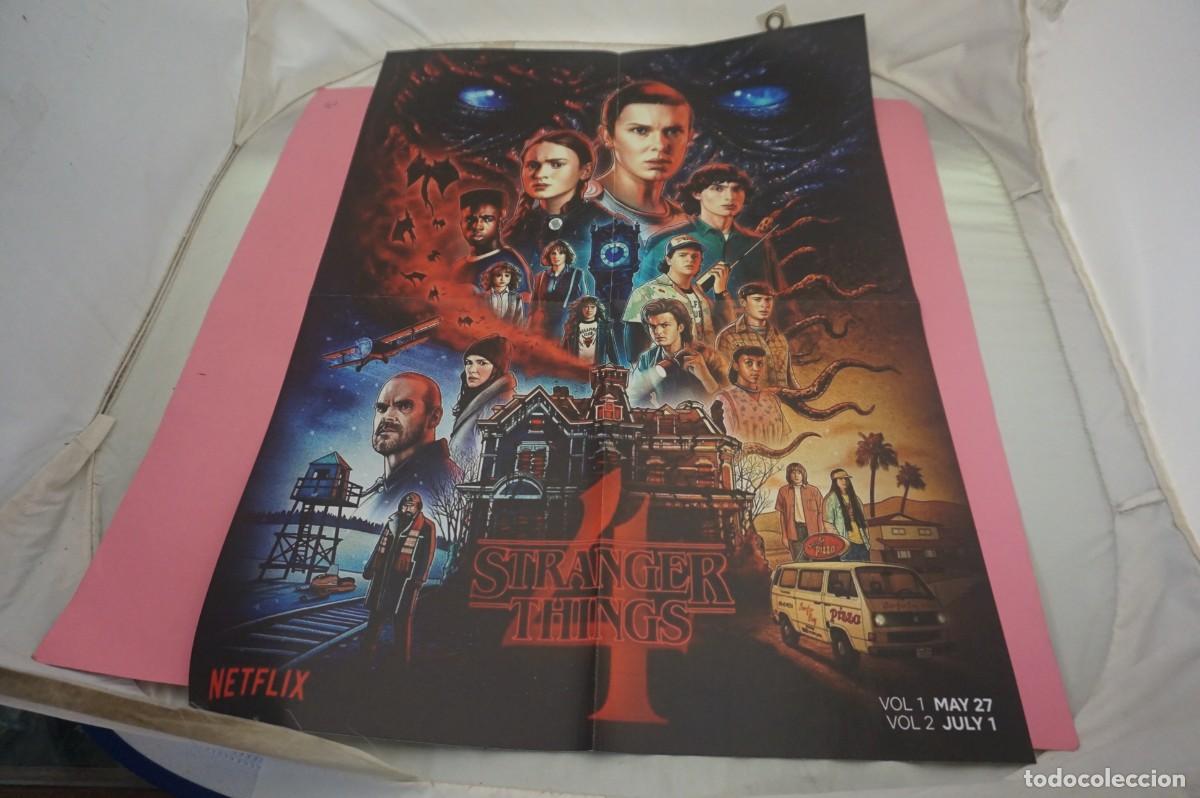Cin&eacute;ma: C11 - DOBLE POSTER DE CINE DE 57 X 41 CM. - STRANGER THINGS 4 / LA PRINCESA MONONOKE