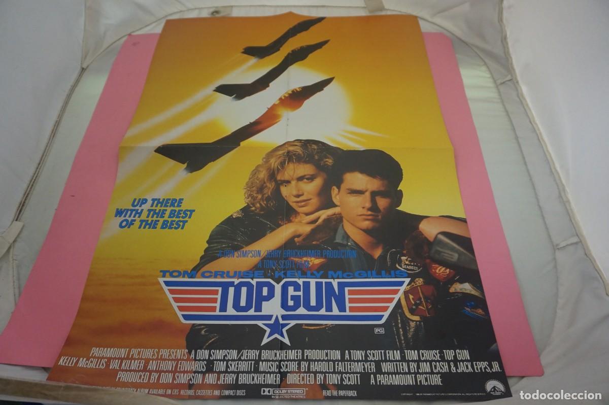 Cin&eacute;ma: C11 - DOBLE POSTER DE CINE DE 57 X 41 CM. - TOP GUN / EL HOMBRE DEL NORTE