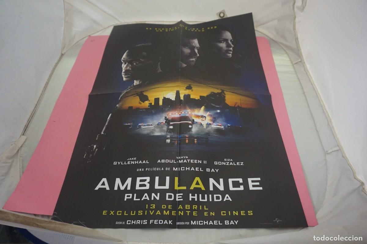 Cin&eacute;ma: C11 - DOBLE POSTER DE CINE DE 57 X 41 CM. - AMBULANCE PLAN DE HUIDA / DRACULA BELA LUGOSI