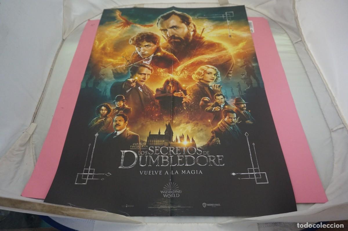 Cin&eacute;ma: C11 - DOBLE POSTER DE CINE DE 57 X 41 CM. - LOS SECRETOS DE DUMBLEDORE / CABALLERO LUNA