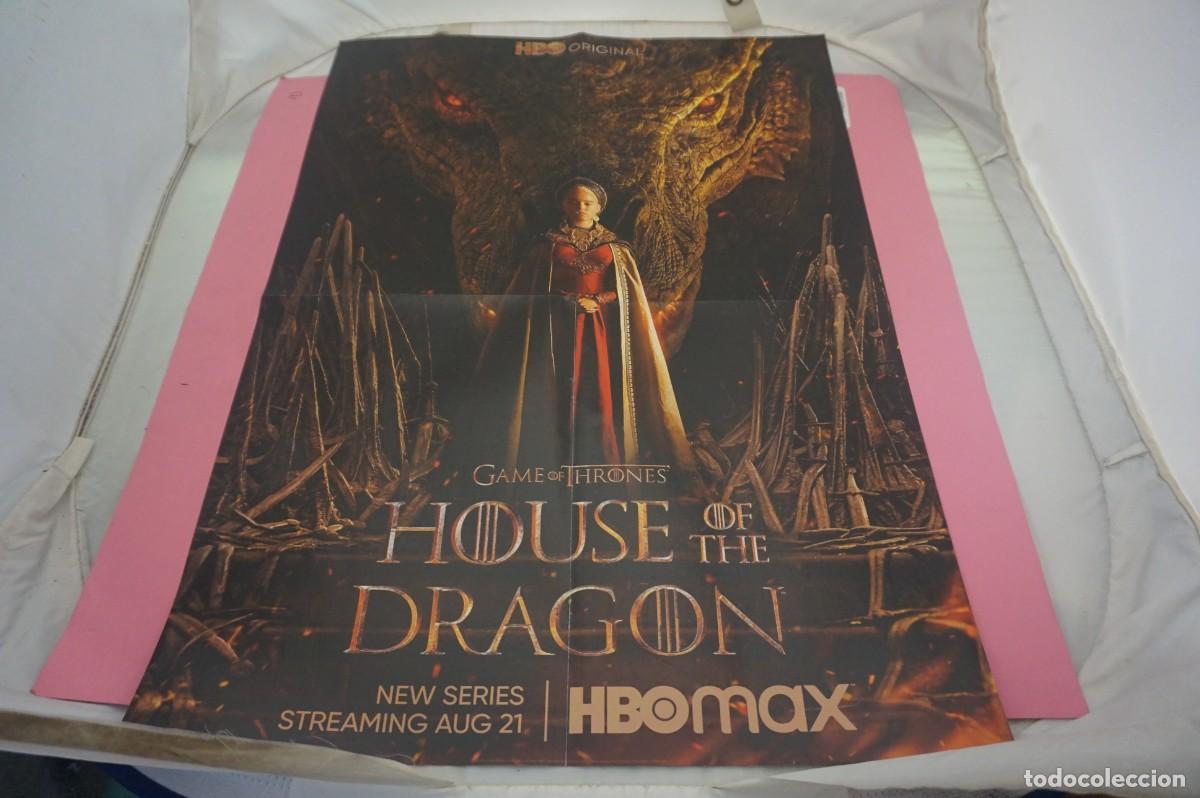 Cin&eacute;ma: C11 - DOBLE POSTER DE CINE DE 57 X 41 CM. - HOUSE OF THE DRAGON / STRANGER THINGS 4