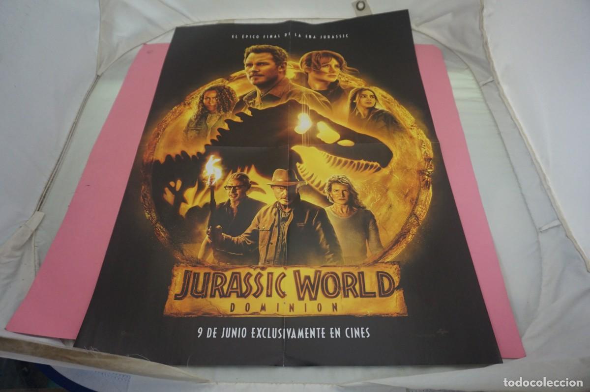 Cin&eacute;ma: C11 - DOBLE POSTER DE CINE DE 57 X 41 CM. - JURASSIC WORLD DOMINION / OBI WAN KENOBI