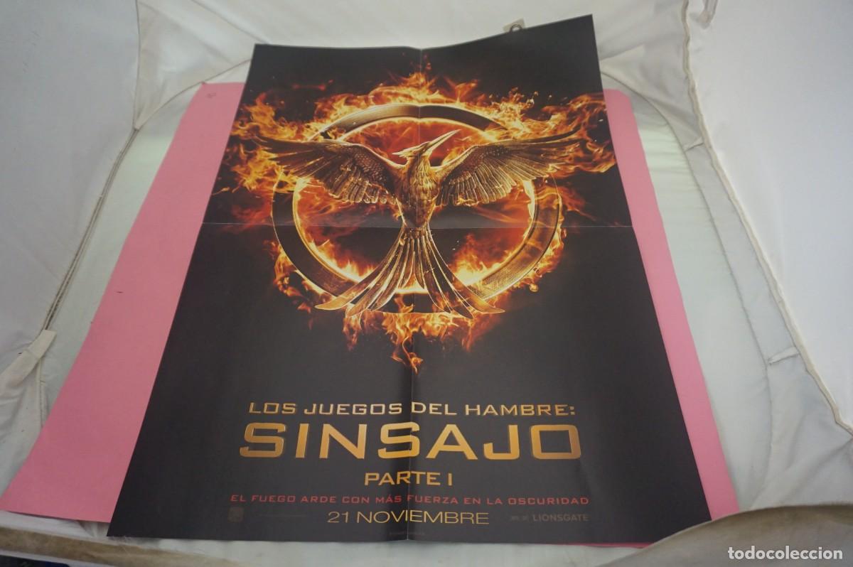 Cin&eacute;ma: C11 - DOBLE POSTER DE CINE DE 57 X 41 CM. - SINSAJO PARTE I / IRONMAN