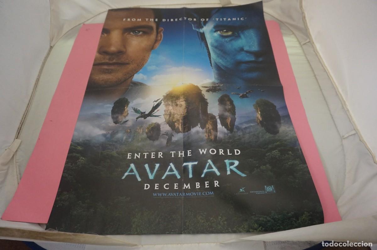 Cine: C12 - DOBLE POSTER DE CINE DE 57 X 41 CM. - AVATAR / DONDE VIVEN LOS MONSTRUOS