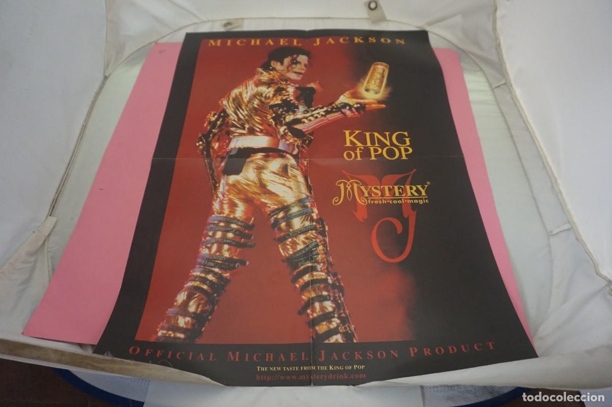 Cine: C12 - DOBLE POSTER DE CINE DE 57 X 41 CM. - MICHAEL JACKSON KING OF POP / MYSTERY