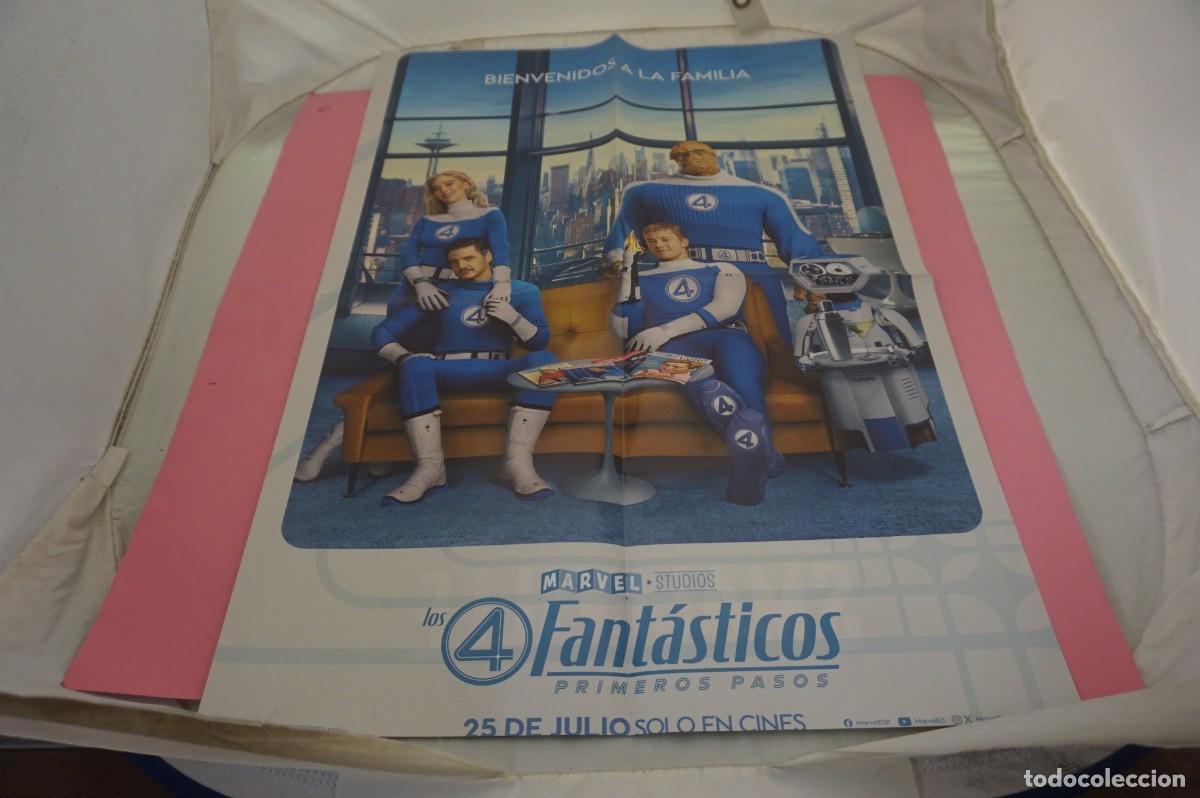 Cine: C12 - DOBLE POSTER DE CINE DE 57 X 41 CM. - LOS 4 FANTASTICOS PRIMEROS PASOS / SMALLVILLE