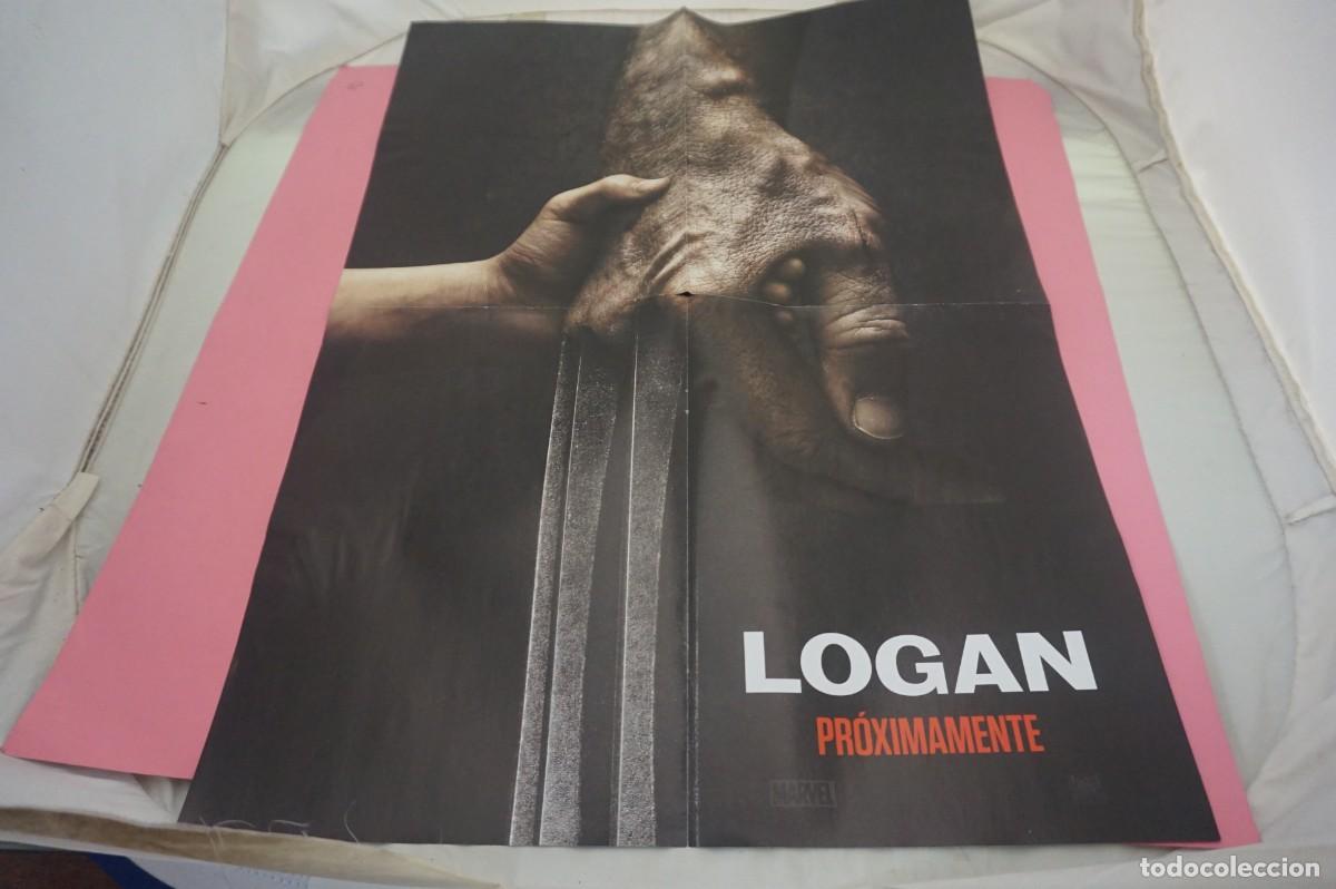 Cine: C12 - DOBLE POSTER DE CINE DE 57 X 41 CM. - LOGAN / WESTWORLD