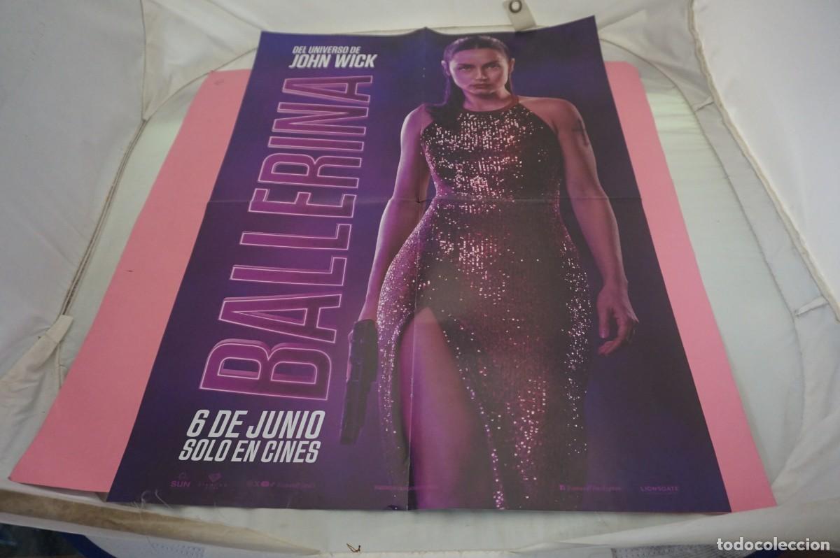 Cine: C12 - DOBLE POSTER DE CINE DE 57 X 41 CM. - BALLERINA / F1 LA PELICULA BRAD PITT