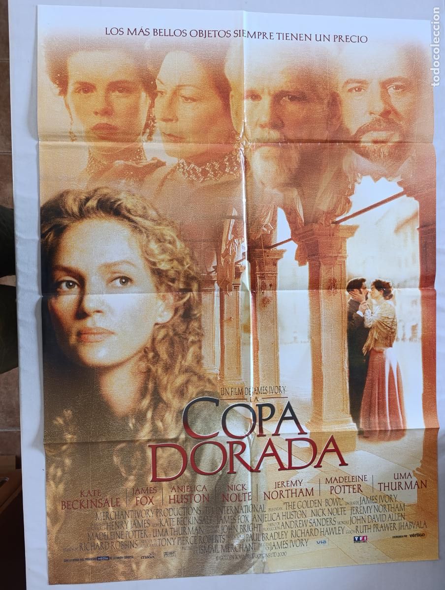 Cine: POSTER ORIGINAL LA COPA DORADA - 96 X 67 CM (387)
