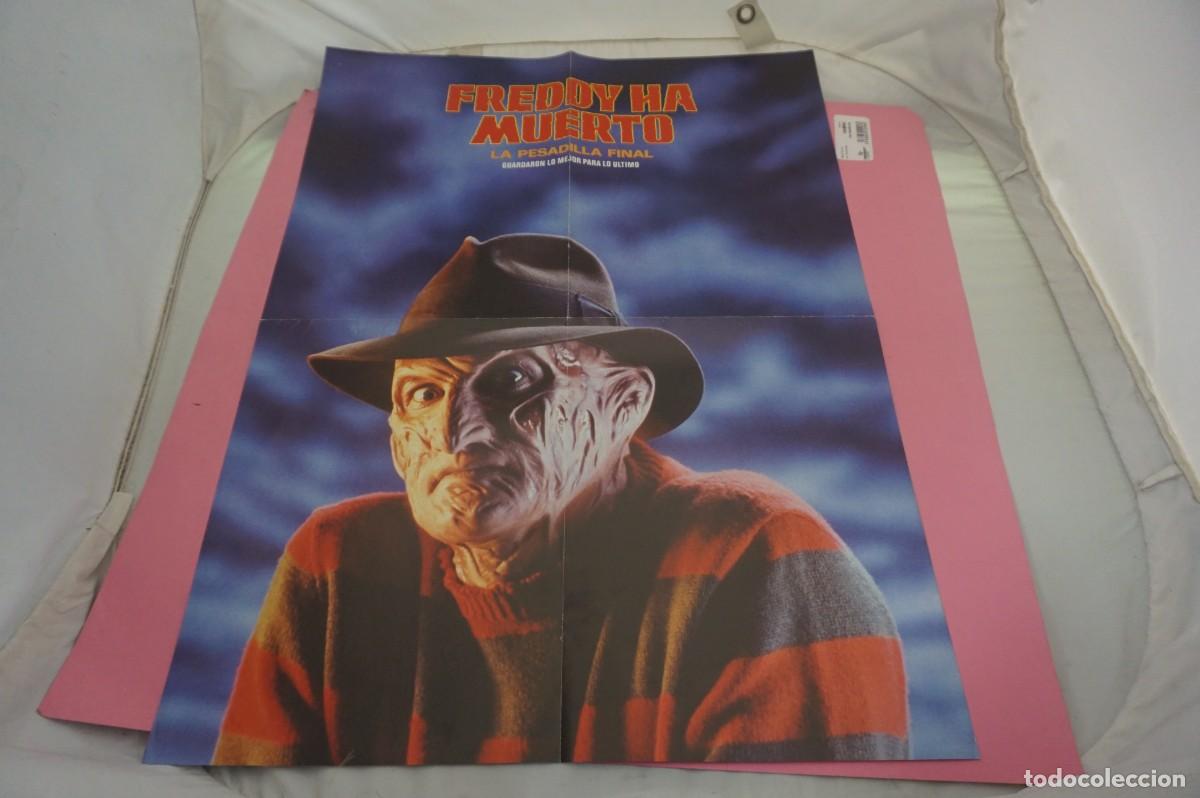 Cine: C13 - DOBLE POSTER DE CINE - FREDDY HA MUERTO