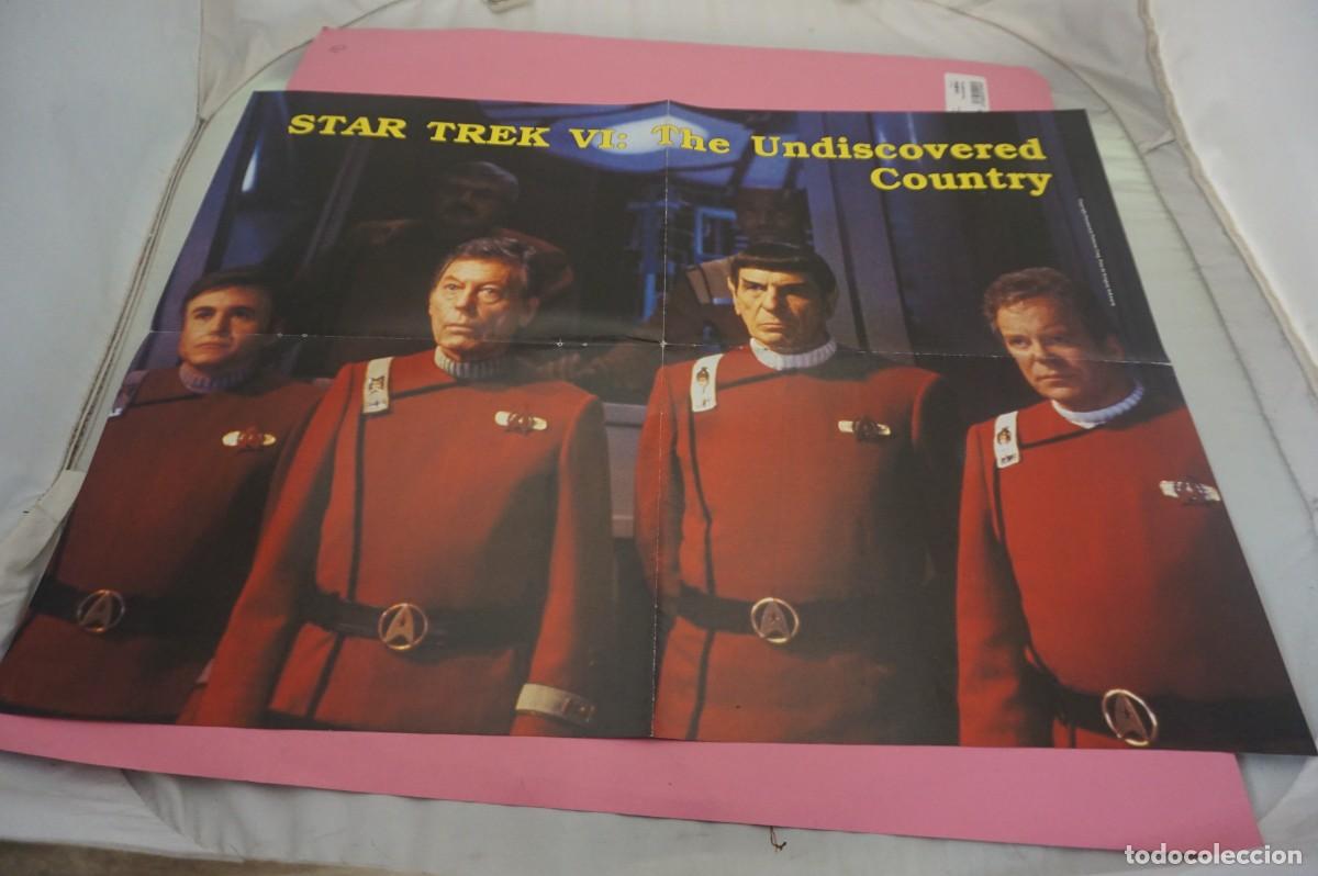 Cine: C13 - DOBLE POSTER DE CINE - STAR TREK VI THE UN DISCOVERED COUNTRY / CHUCK NORRIS