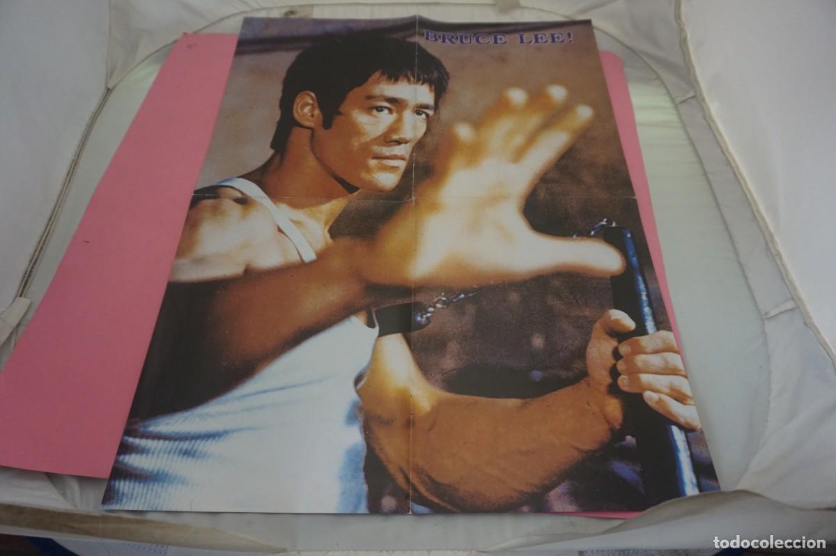 Cine: C13 - DOBLE POSTER DE CINE - BRUCE LEE / arnold schwarzenegger