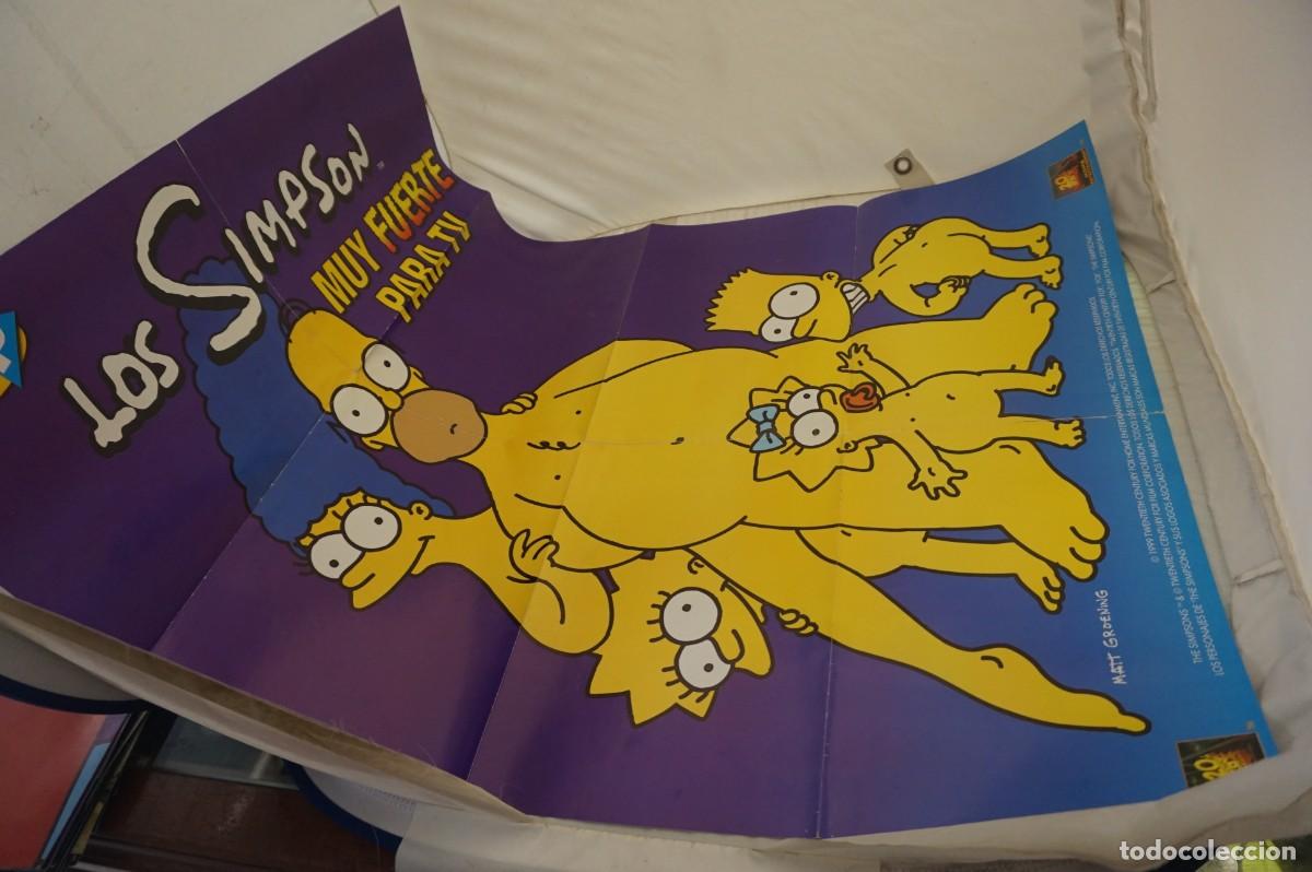 Cine: C13 - POSTER DE CINE - LOS SIMPSON - MUY FUERTE PARA TV