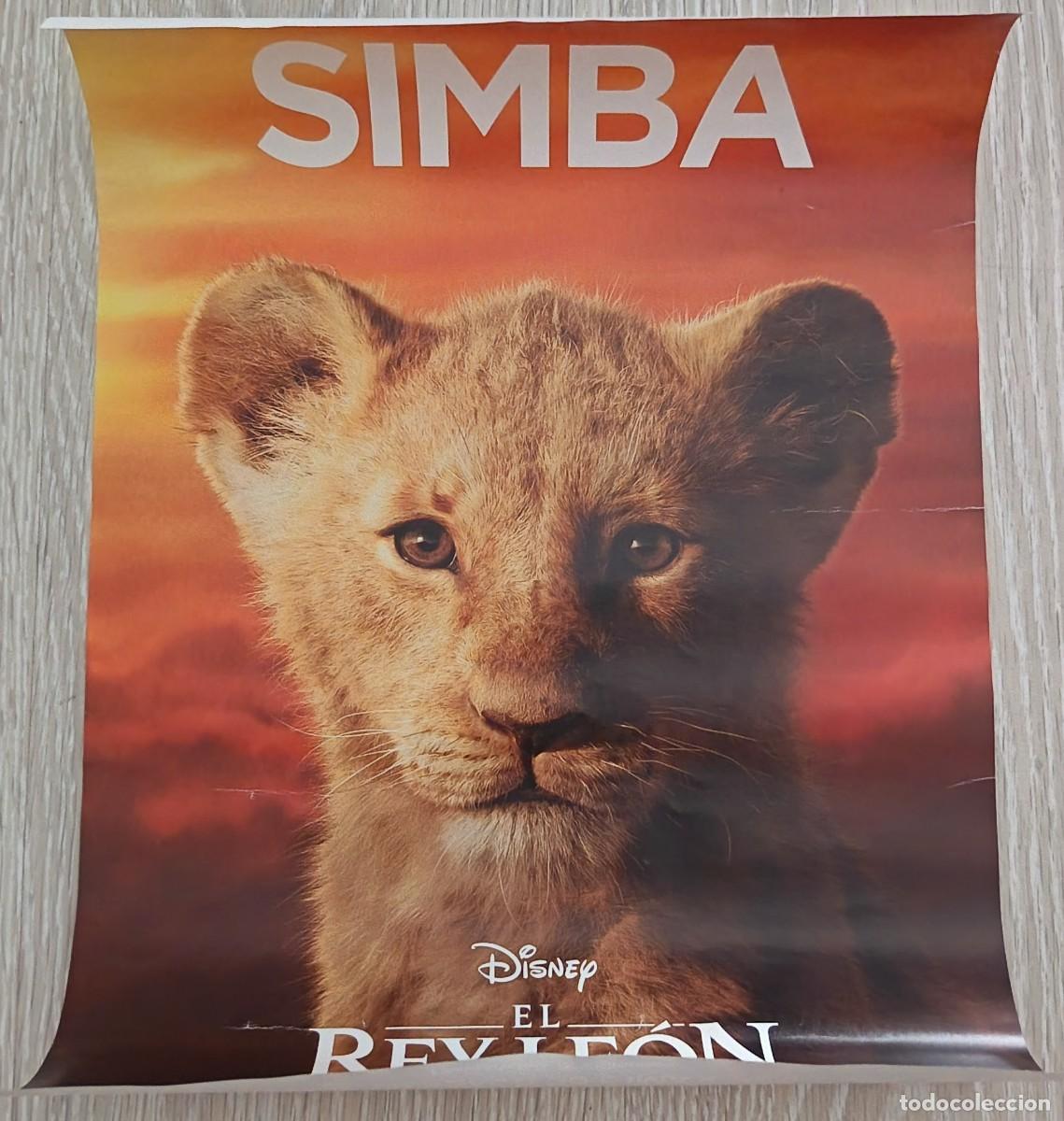 Cine: Poster de El Rey Leon Simba. - Foto 1