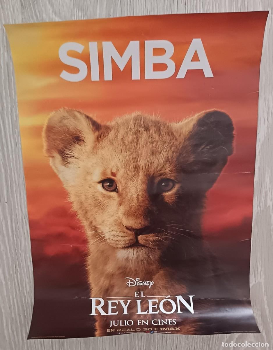 Cine: Poster de El Rey Leon Simba. - Foto 2