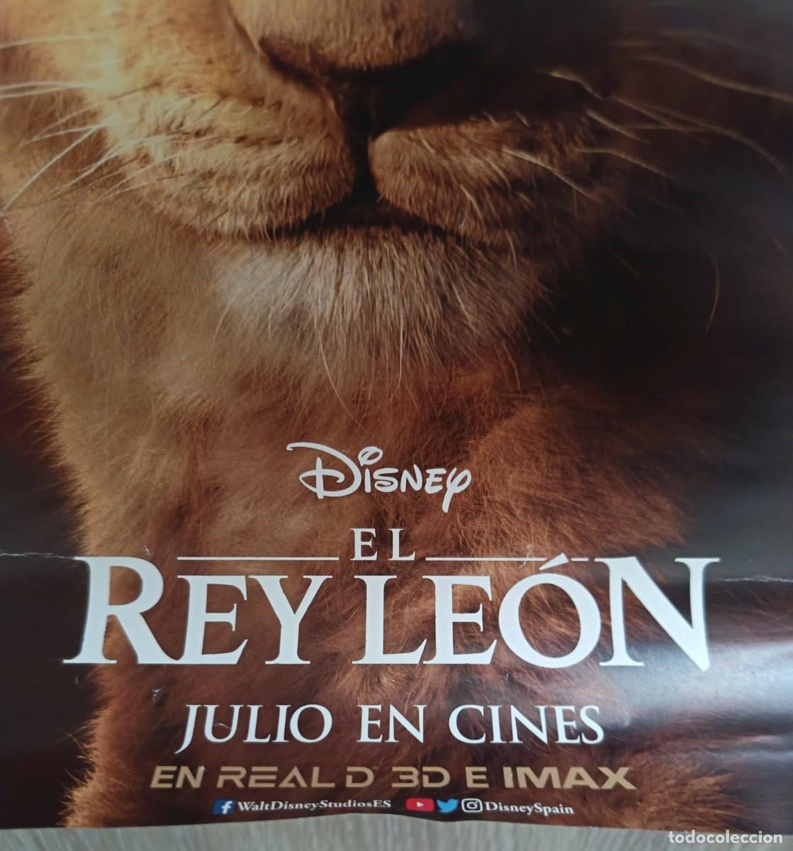 Cine: Poster de El Rey Leon Simba. - Foto 3